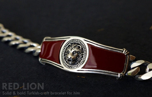 Red Lion Men's Bracelet